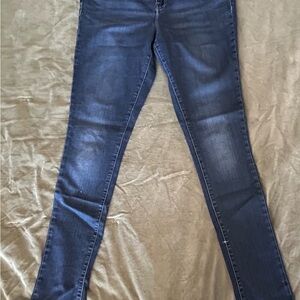 #78 Buckle Black Women's Deep Indigo Skinny Jeans